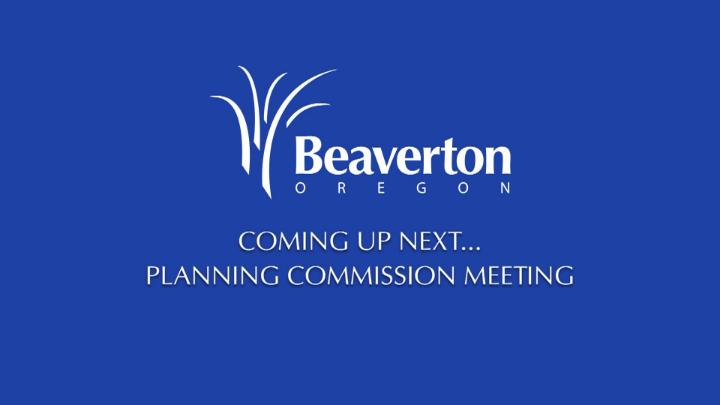 Thumbnail image for August 5, 2026 Beaverton Planning Commission