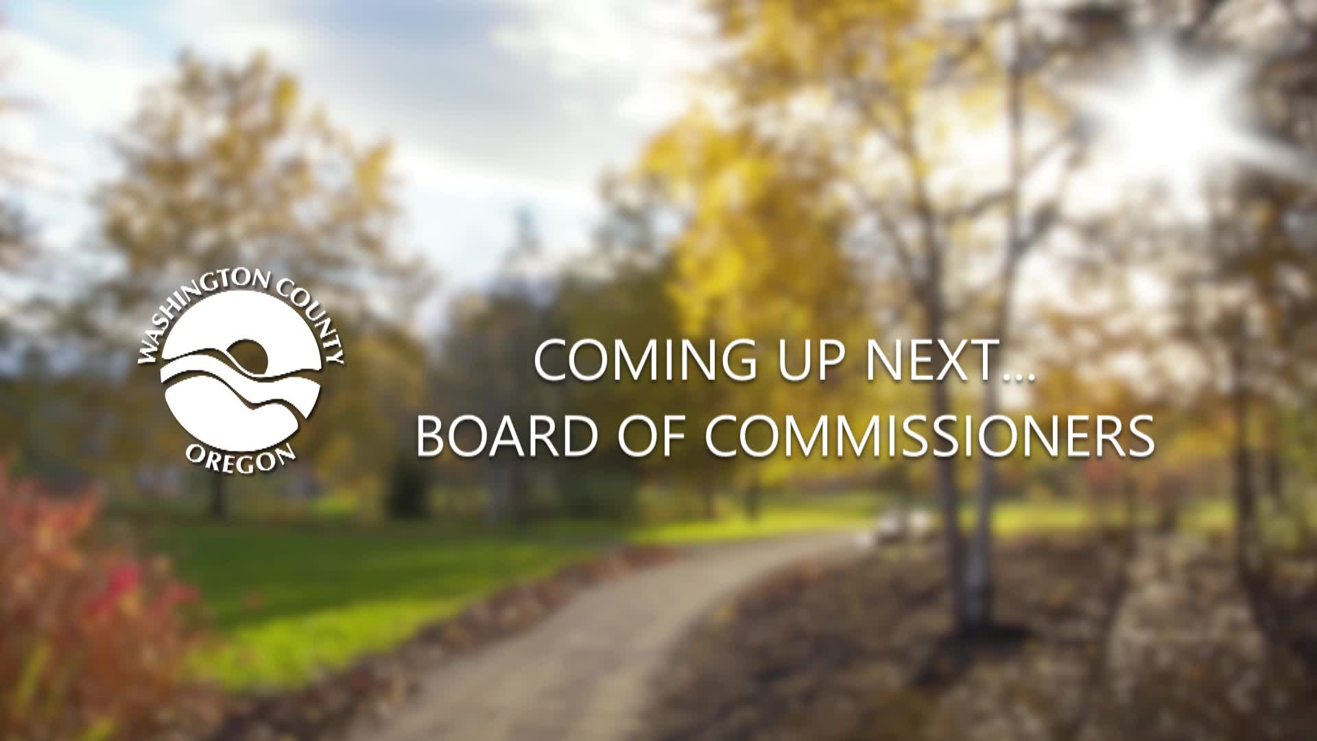 Thumbnail image for July 27, 2021 Washington County Board of Commissioners Meeting