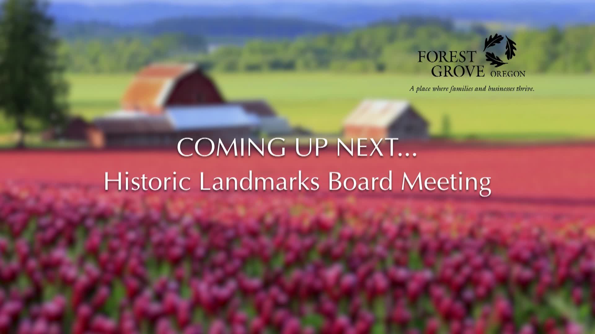 Thumbnail image for July 27, 2021 Forest Grove Historic Landmarks Board Meeting