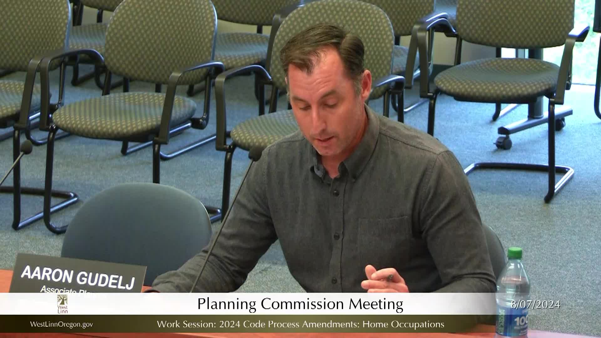 Thumbnail image for August 7, 2024 - West Linn Planning Commission Meeting