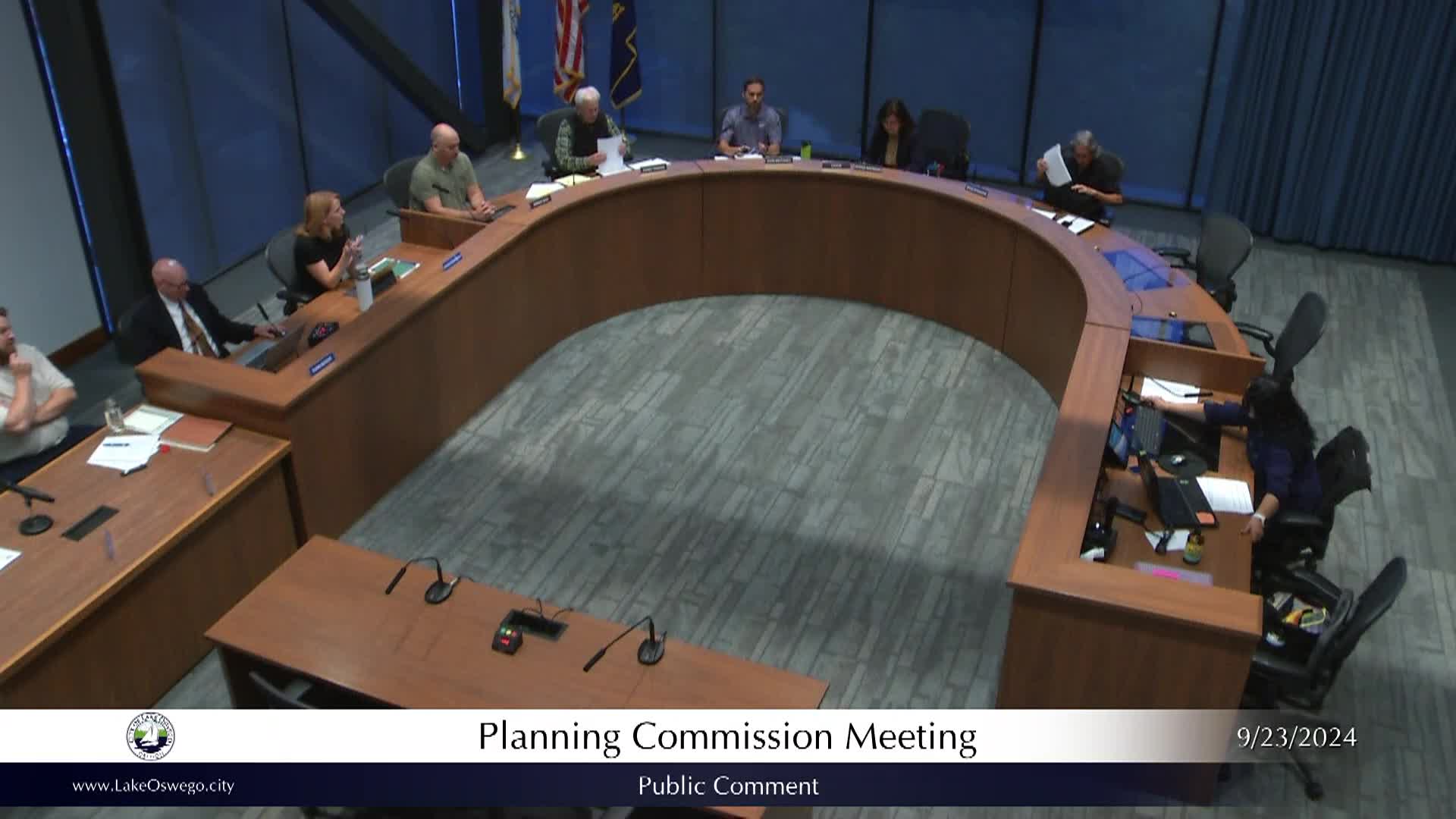Lake Oswego Planning Commission Meeting