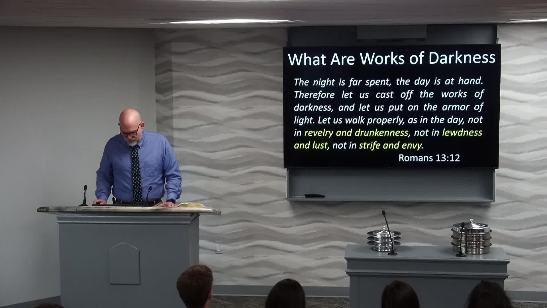 Cornelius Church of Christ - Works of Darkness - Lewdness and Lust