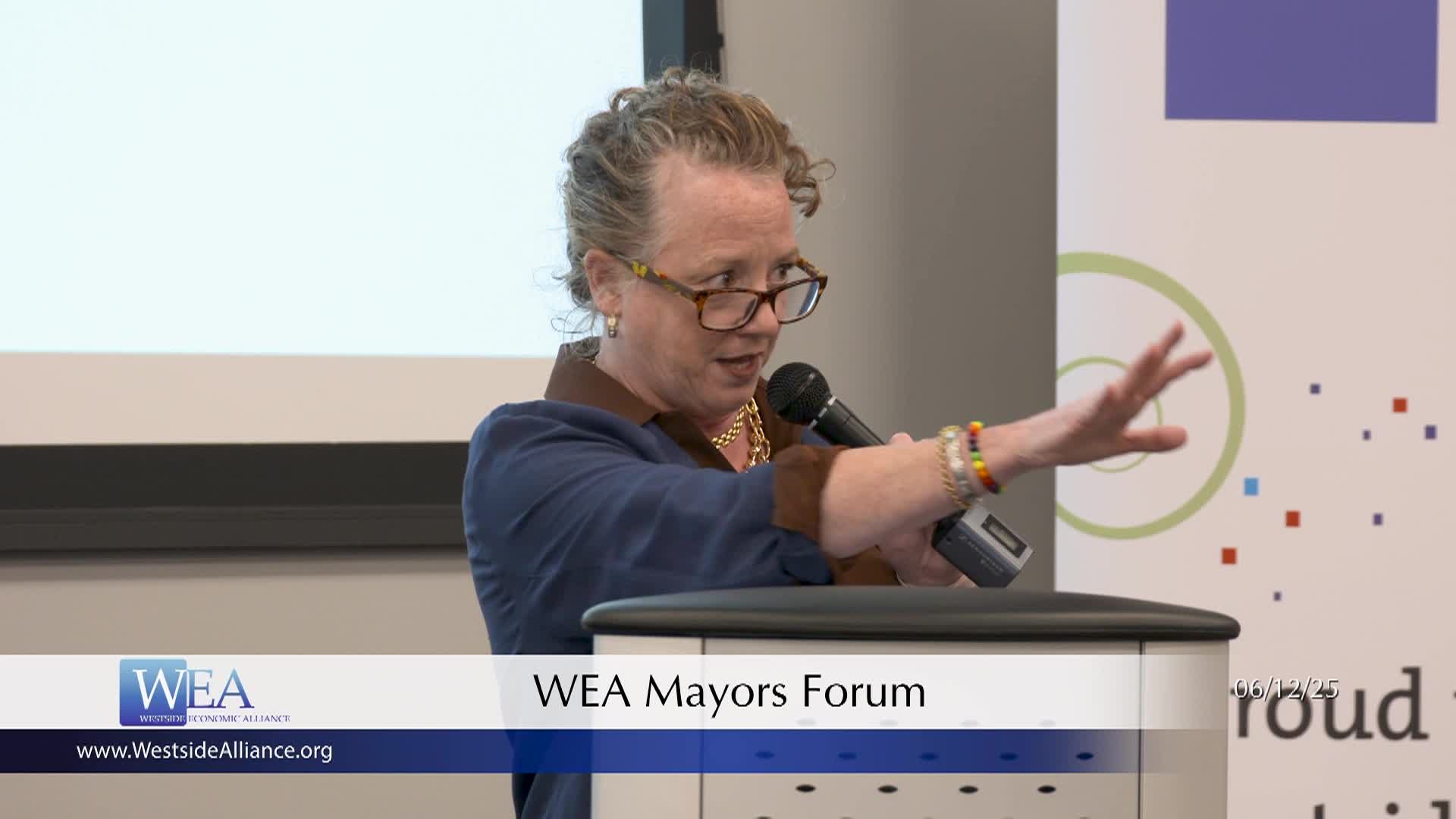 Westside Economic Alliance: Mayors Forum