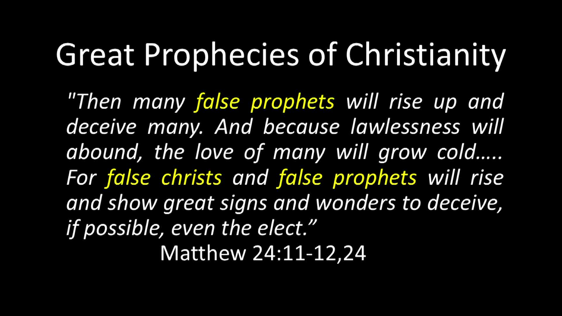 Cornelius Church of Christ - False Teachers