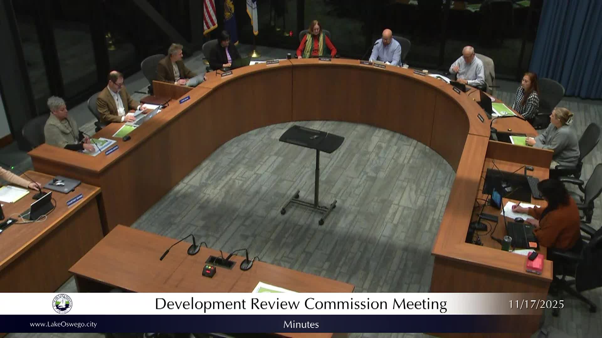 Lake Oswego Development Review Commission Meeting