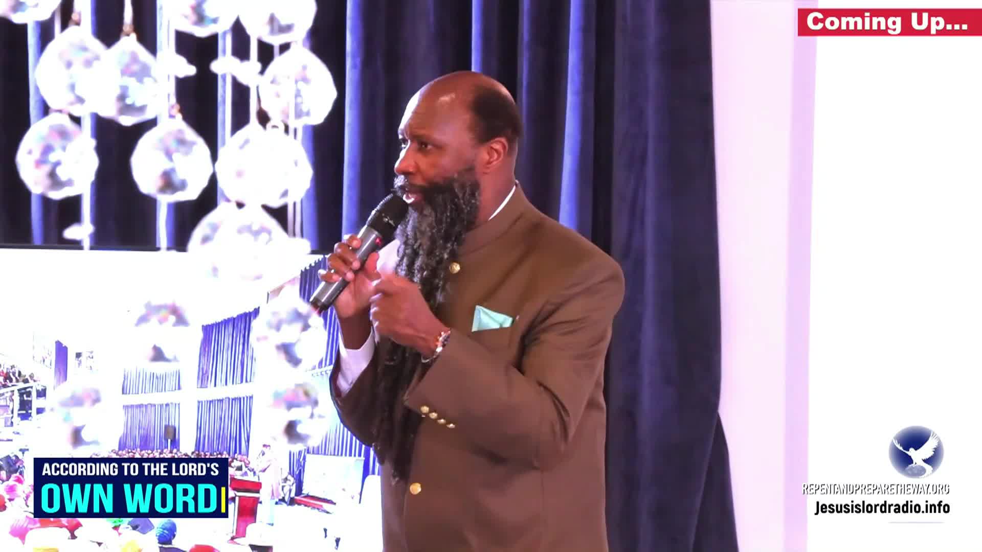 According to the LORD'S own Word