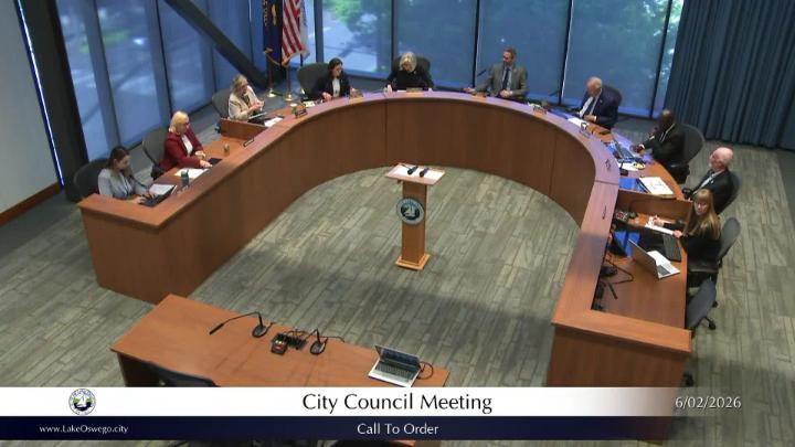 Thumbnail image for Lake Oswego City Council Meeting