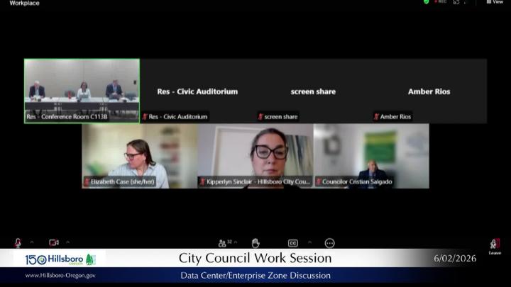 Thumbnail image for June 2, 2026 Hillsboro City Council Meeting
