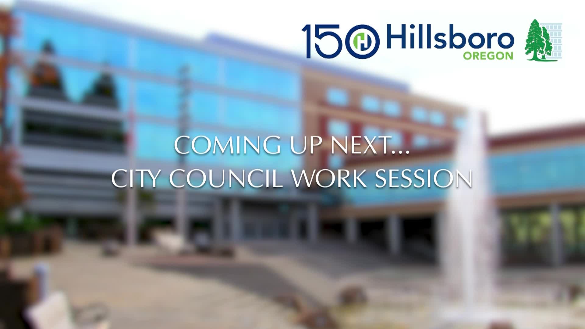 Thumbnail image for June 2, 2026 Hillsboro City Council Meeting