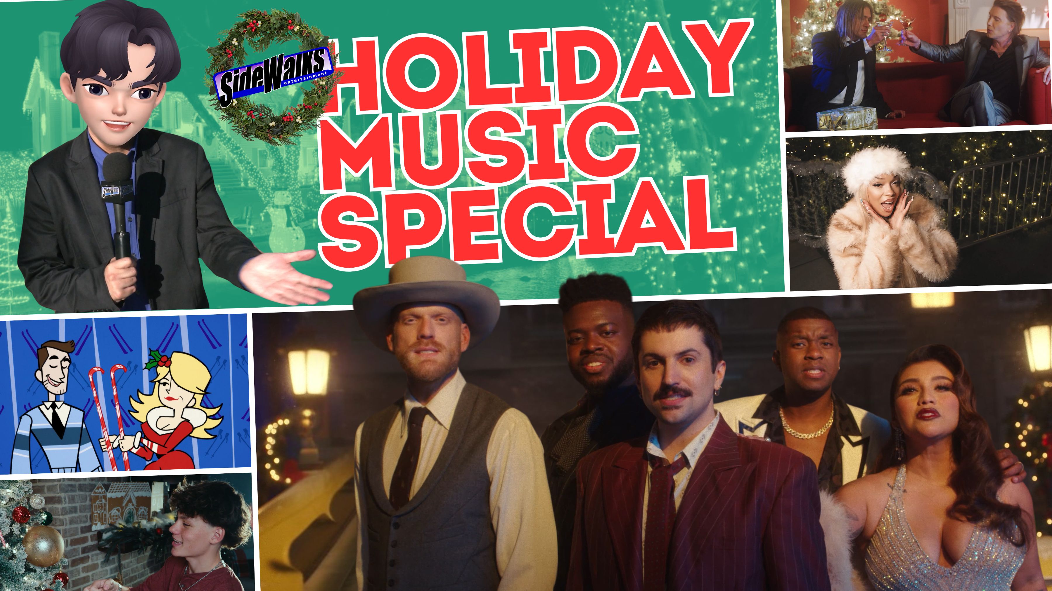 Thumbnail image for Sidewalks Entertainment Holiday Music Special