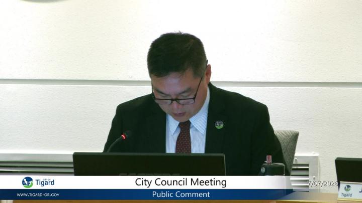 Thumbnail image for July 7, 2026 Tigard City Council Meeting